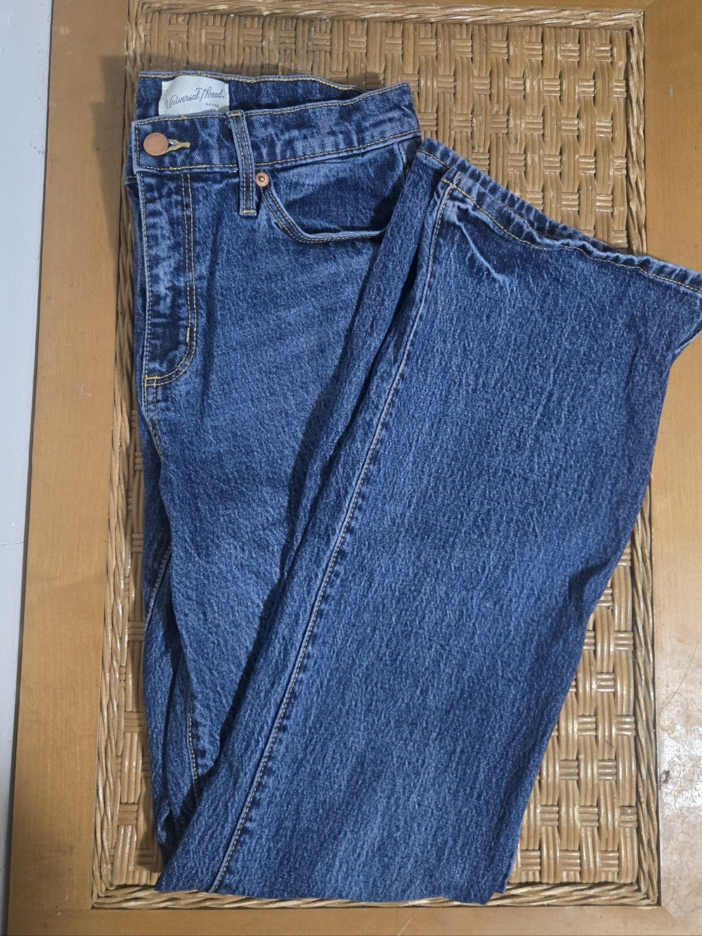Universal Thread High Rise Bootcut Jeans Blue Waist 27